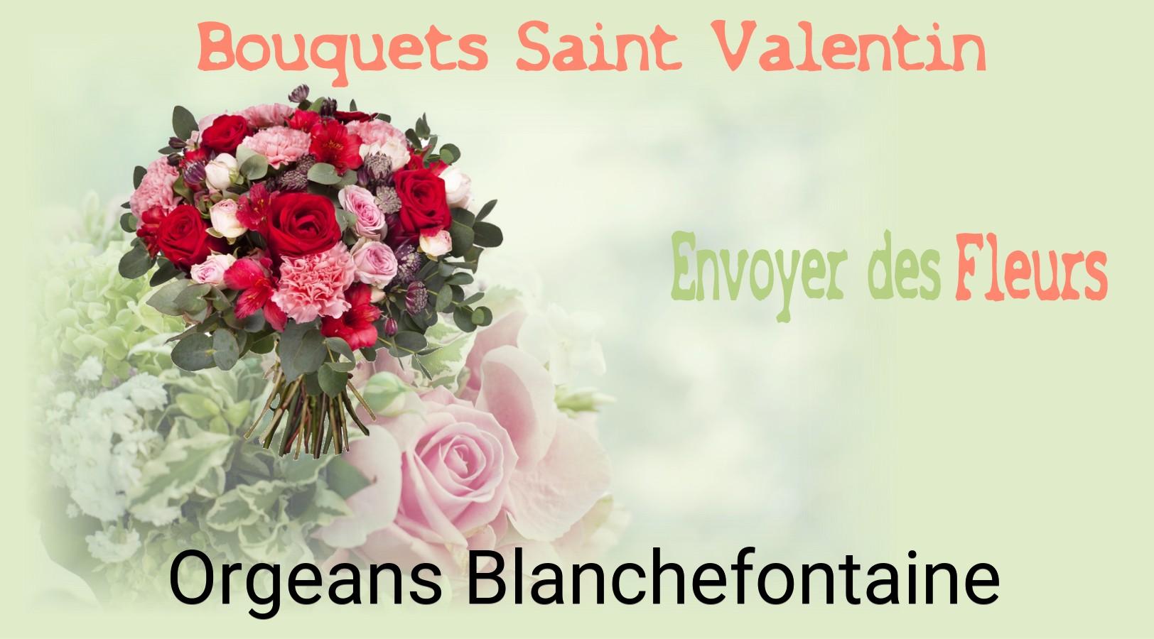 Roses de Saint-Valentin livrées à Orgeans-Blanchefontaine